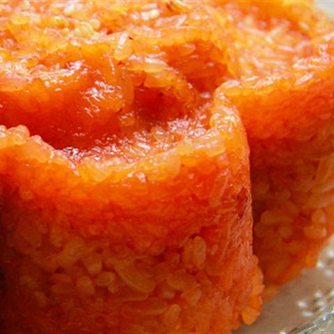 Cách làm xôi gấc