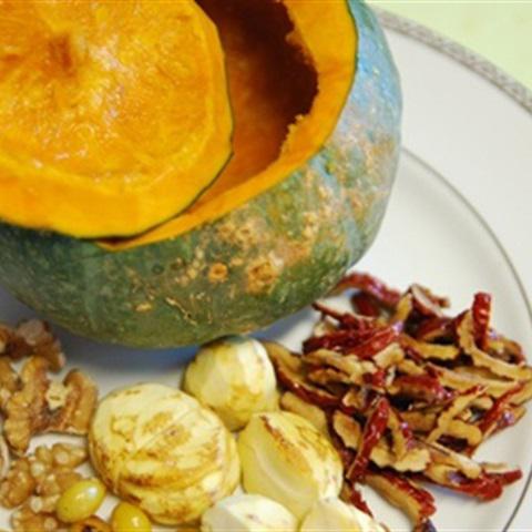 Cách làm xôi hấp bí đỏ