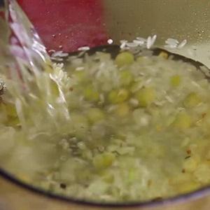 Cách làm xôi hoa nhài đậu xanh