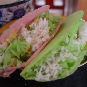 Cách làm xôi kẹp 3 màu