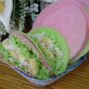 Cách làm xôi kẹp 3 màu