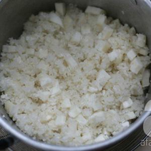 Cách làm xôi khoai mì dẻo