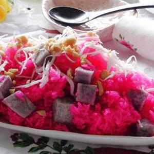 Cách làm xôi khoai môn