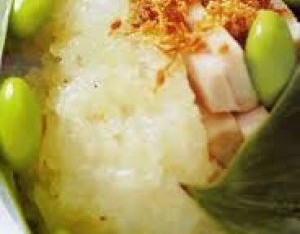 Xôi lá sen tôm thịt