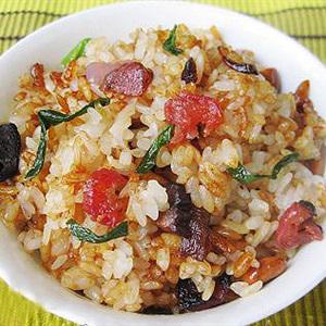 Cách làm xôi lạp xưởng