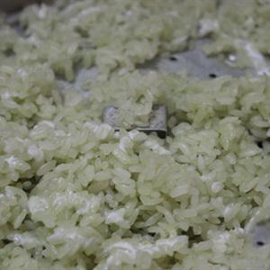 Cách làm xôi mít lá dứa