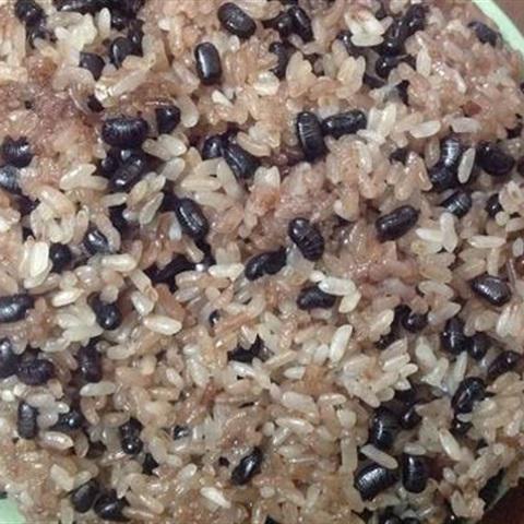 Cách làm xôi nấu đậu đen