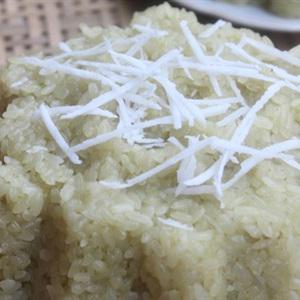 Cách làm xôi nếp dừa