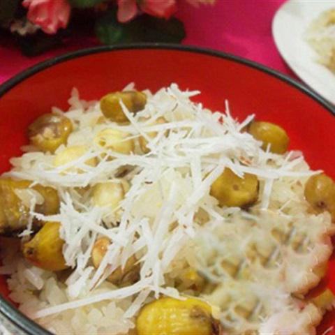 Cách làm xôi nếp hạt dẻ