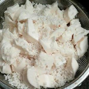 Cách làm xôi nếp khoai mì