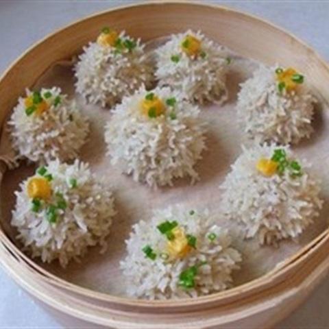 Cách làm xôi nếp trứng muối