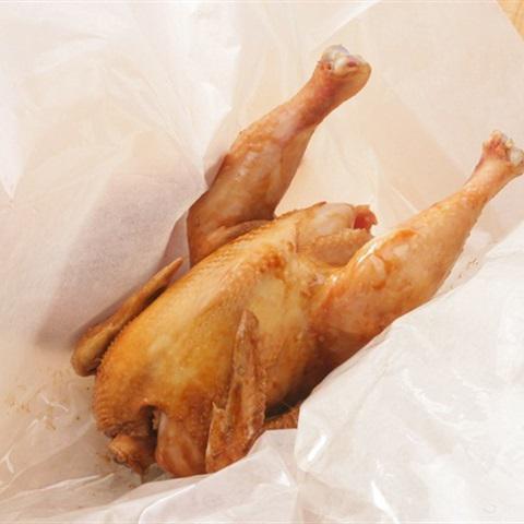 Cách làm xôi ngũ vị nhồi gà nướng muối