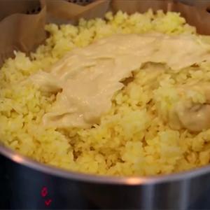 Cách làm xôi sầu riêng