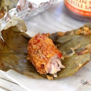 Cùng làm xôi sườn gói lá