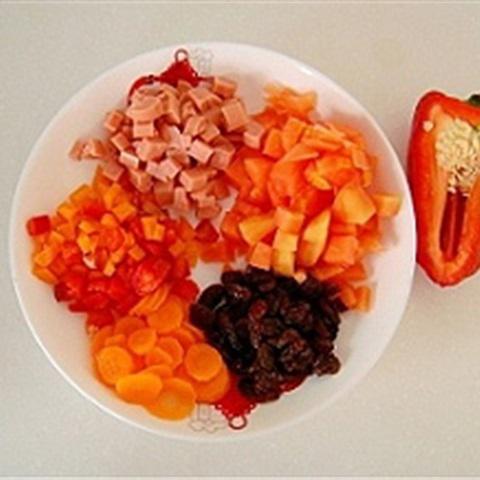 Cách làm xôi trái cây