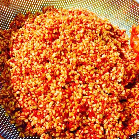 Cách làm xôi trái gấc