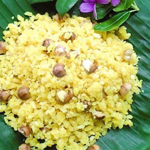 Cách làm xôi vò hạt sen tươi