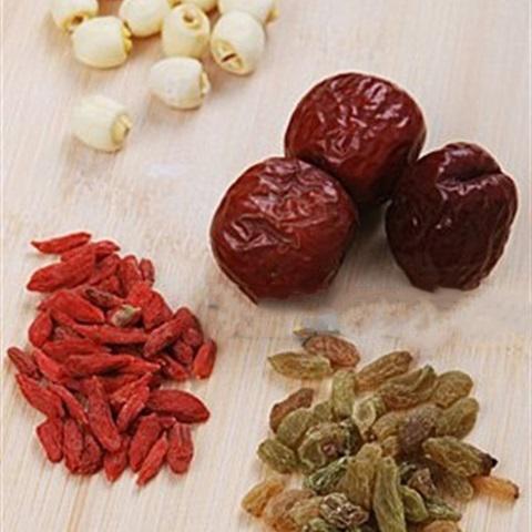 Cách làm xôi với trái cây 