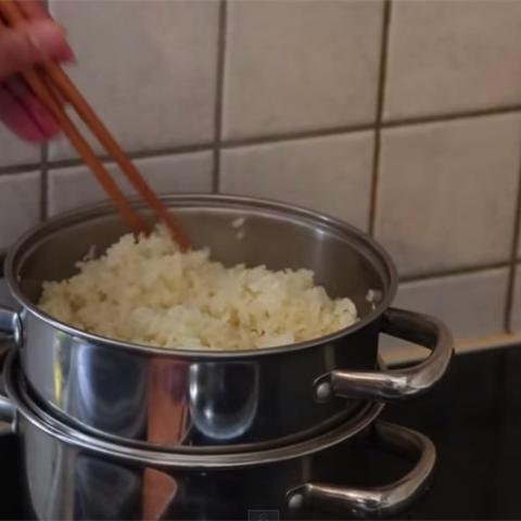 Cách làm xôi xéo đậu xanh