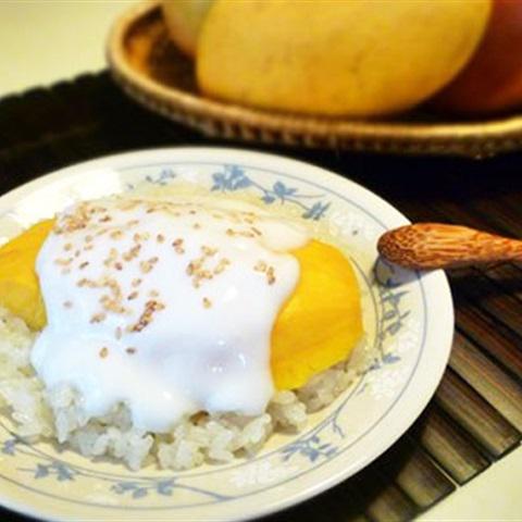 Xôi xoài kiểu Thái