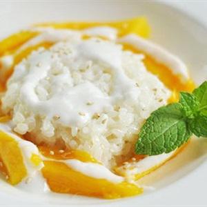 Cách làm xôi xoài nước cốt dừa