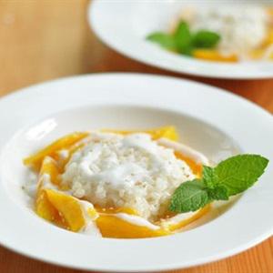 Cách làm xôi xoài nước cốt dừa