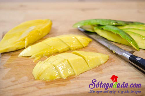 Xôi xoài thơm ngon kiểu Thái