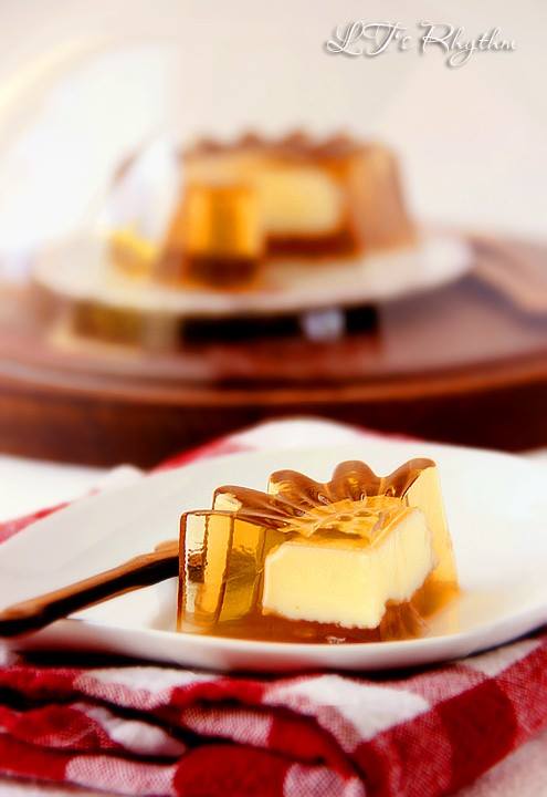 Xuất chiêu làm rau câu nhân flan vị cafe ngon đẹp mê ly