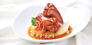 Xúc xích khìa nước dừa