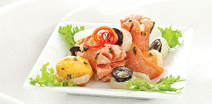 Xúc xích xào khoai tây