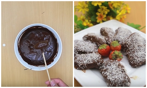 Xuống bếp làm hoa bí nhồi trứng chiên giòn tan đãi cả nhà